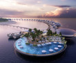 Suudi Arabistan'ın deniz üstünde inşa edilen ilk tatil köyü St Regis Resort açıldı