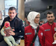 Selçuk Bayraktar'ın 4 aylık oğlu Asım Özdemir'le ilk pozu