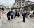 Seul'den gelen bir grup turist, Konyalı gazi İhsan Damdam'ın önünde eğildi