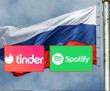 Rusya'dan Tinder'ın sahibi şirkete ve Spotify'a 10'ar milyon ruble ceza