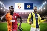 Derbi heyecanı başladı: Galatasaray 0-0 Fenerbahçe 