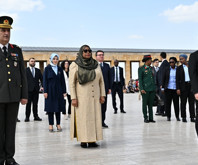 Tanzanya Cumhurbaşkanı Samia Suluhu Hassan'dan Anıtkabir ziyareti