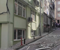 Beşiktaş'da beş katlı binada doğalgaz patlaması