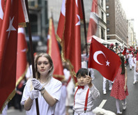 New York'ta Türk Günü Yürüyüşü coşkusu
