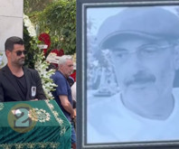 Volkan Demirel, babasının cenazesinde taziyeleri kabul etti
