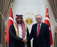 Erdoğan Suudi Arabistan Savunma Bakanı Selman'ı kabul etti