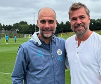 Engin Altan Düzyatan Manchester City antrenmanında