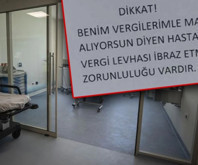 Doktordan, vergimle maaş alıyorsun baskısına mesajlı yanıt