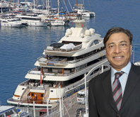 Hint milyarder Lakshmi Mittal'in 300 milyon dolarlık yatı Alaiya yakıt ikmali için Fethiye'de