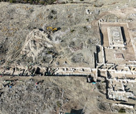 Ulubey Blaundos Antik Kenti'nde İmparator Hadrianus'a ithafen yazıt bulundu