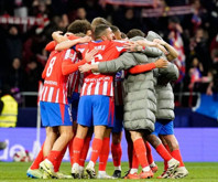 Üst üste 7. maçını kazanan Atletico Madrid, zirvedeki yerini aldı