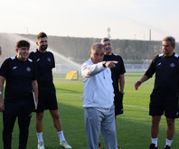 Fatih Terim, yeni takımında ilk idmana çıktı