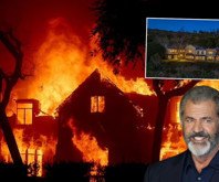 Los Angeles yangınlarında ünlü oyuncu Mel Gibson'ın 14,5 milyon dolarlık malikanesi de kül oldu