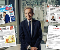 Lüks krallığından medya imparatorluğuna: LVMH'nin patronu ve Avrupa'nın en zengin insanı olan Bernard Arnault, L'Opinion ve Agefi’yi satın alıyor