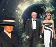 ABD’nin 47'nci ladysi olan First Lady Melania Trump'ın başrol şıklığı