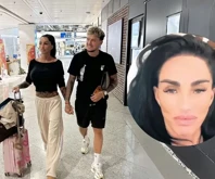 46 yaşındaki eski model Katie Price, yüz gerdirmeye İstanbul'a geldi