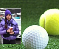 Zehra Çilingiroğlu golfü babasıyla tenisi annesiyle oynuyor