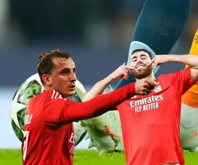 Benfica’nın Monaco’yu elediği maçta gol atan milli futbolcular Orkun Kökçü ve Kerem Aktürkoğlu Portekiz'i salladı