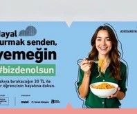 'Bizden Olsun' projesiyle 37 devlet üniversitesindeki öğrenciler için 1 milyon öğün yemek askıya bırakılacak