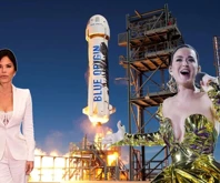 İş insanı Jeff Bezos, nişanlısı Lauren Sanchez ile ünlü şarkıcı Katy Perry'yi uzay yolculuğuna çıkarıyor