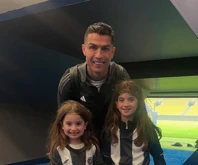 Buse Terim'in kızları Cristiano Ronaldo ile buluştu