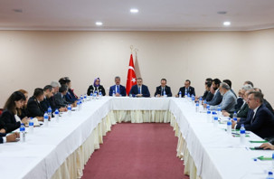 Hakan Fidan, Türk şirketleri temsilcileriyle görüştü