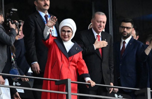Erdoğan, Hollanda maçını izlemek için Berlin'de