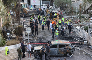 Hizbullah İsrail'in liman kenti Hayfa'yı vurdu