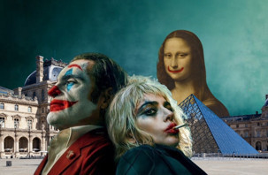 Louvre Müzesi'nde 'Lady Gaga'lı Joker' değişimi