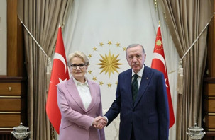 Erdoğan'dan Akşener'e zeytindalı