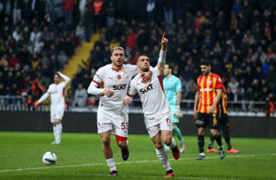 Galatasaray, Kayserispor'u farklı geçti