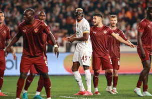 Galatasaray, Hatayspor deplasmanından kayıpla döndü