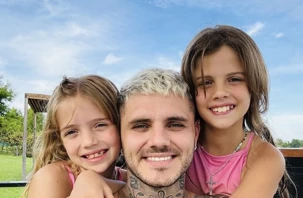 Icardi kızının doğum gününü siluetle kutladı