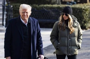 Melania stili değiştirdi şapkadan vazgeçmedi