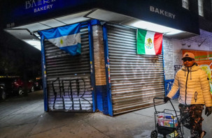 New York'ta 'Göçmenler Olmadan Bir Gün' protestosu