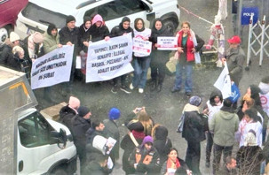 KFC ve Pizza Hut işçileri eylemde