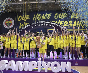 Fenerbahçe Kadın Basketbol Takımı, ligde 18. kez şampiyon oldu