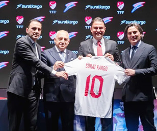 A Milli Futbol Takımı'nın yeni sponsoru Sürat Kargo oldu