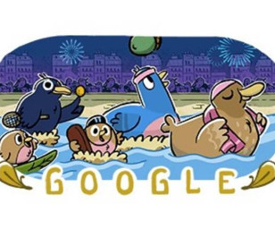 Google'dan Paris 2024 Yaz Olimpiyat Oyunları Doodle'ı