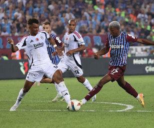 Trendyol Süper Lig'in 5. haftasında Trabzonspor ile Beşiktaş 1-1 berabere kaldı