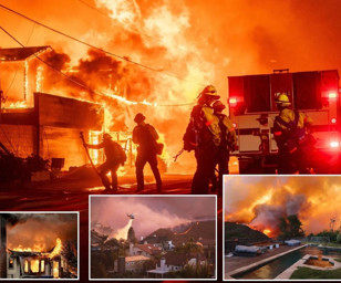 Melekler şehri Los Angeles cehenneme döndü! Ünlülerin milyon dolarlık evleri kül oldu