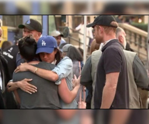 Meghan Markle ve Prens Harry Los Angeles'taki yangın mağdurlarına destek ziyaretinde bulundu 