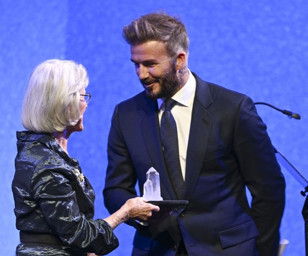 Davos'ta Kristal Ödül alan David Beckham: Türk futbolunun büyük bir hayranıyım