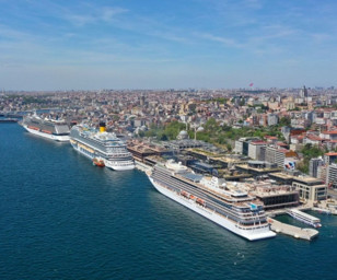 Galataport İstanbul 2025 yılında 225 gemi ve 585 bin yolcu ağırlamayı hedefliyor