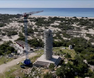 Patara Deniz Feneri'nin ışığı yüzyıllar sonra yeniden yanacak