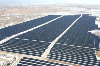 Aksaray’da yapımı tamamlanan güneş enerjisi santrali faaliyete geçti