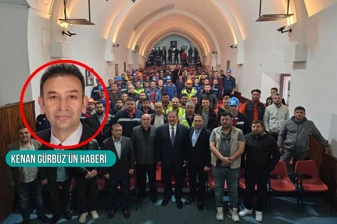 Milas Belediye Başkanı Fevzi Topuz, maden arama ruhsatı iptal edilen Yatağan santrali işçilerine destek verdi