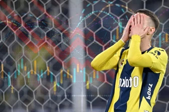 Fenerbahçe evinde Samsunspor ile berabere kalıp şampiyonluk yarışında darbe aldı, kulübün Borsa İstanbul'da işlem gören hisseleri sert düştü