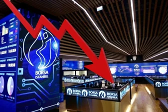 Borsa haftanın son gününü yüzde 7,81 kayıpla tamamladı