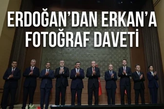 Erdoğan'dan Erkan'a fotoğraf daveti